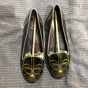 BRAND NEW IRREGULAR CHOICE STAR WARS FLATS
